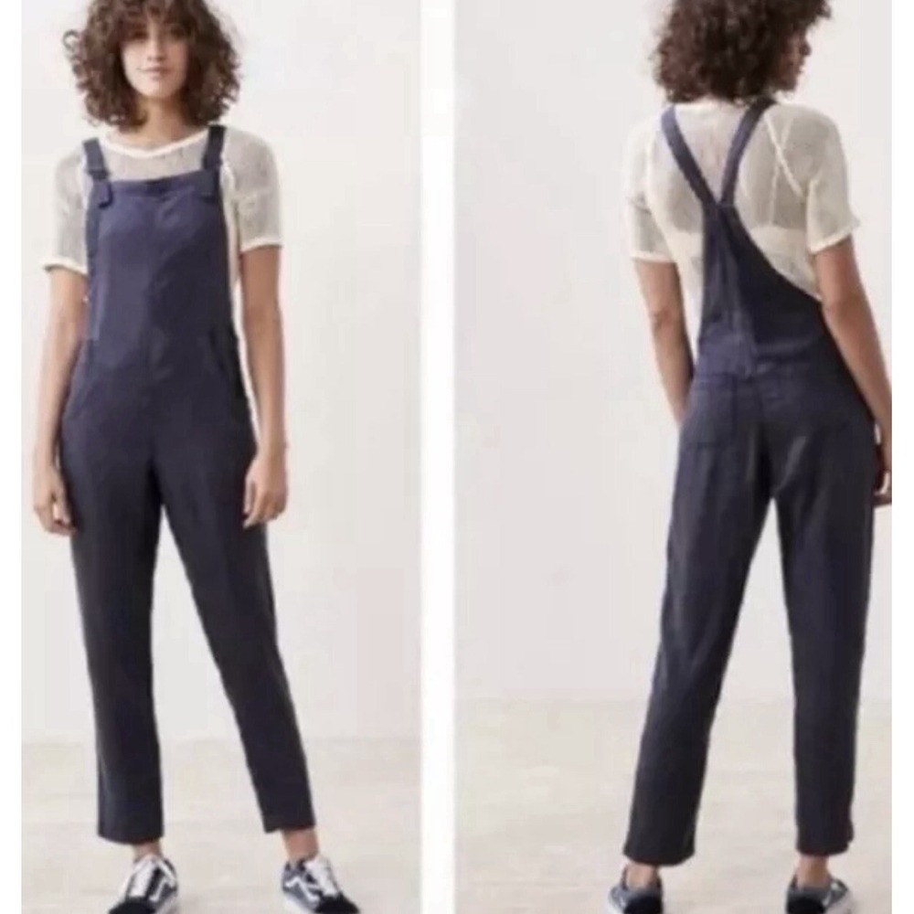 URBAN OUTFITTERS BDG Overalls Womens Small Blue Surplus Valley Jumpsuit Lyocell